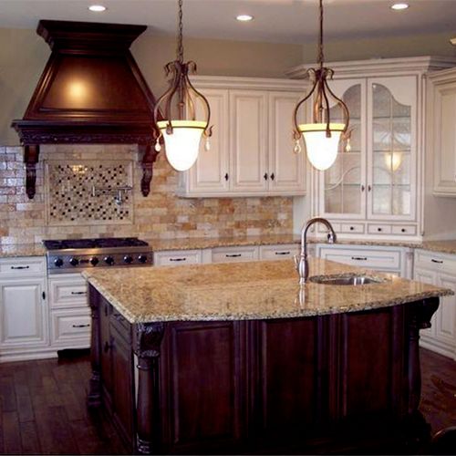 A classic, white traditional kitchen