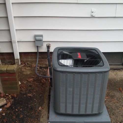 13 SEER AC install in Mentor OH