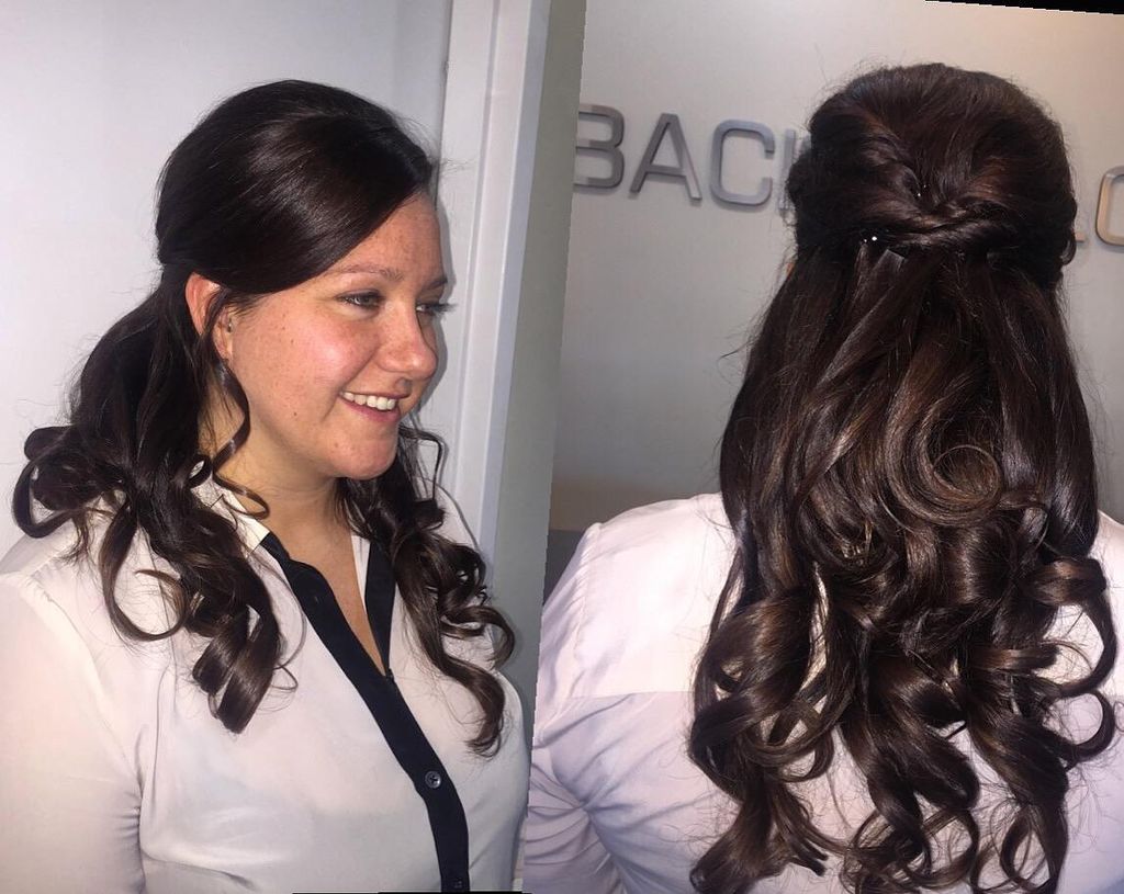 Hair for engagement pictures 