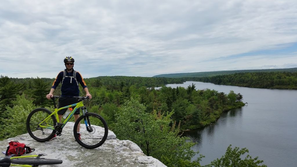 Mountain Biking Lake Awosting at Minnewaska State 