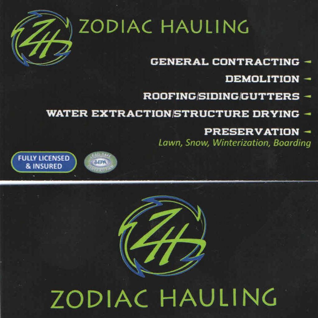 Zodiac Hauling & Outdoor Services LLC