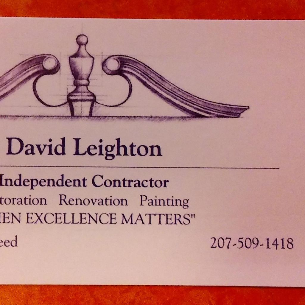 David Leighton. Independent Contractor