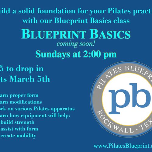 Are you ready to try Pilates?  Join us for a Bluep