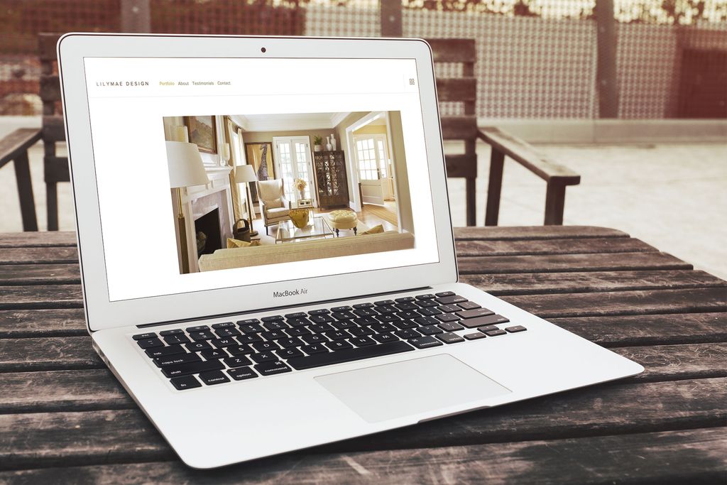 Website design for LilyMae Design