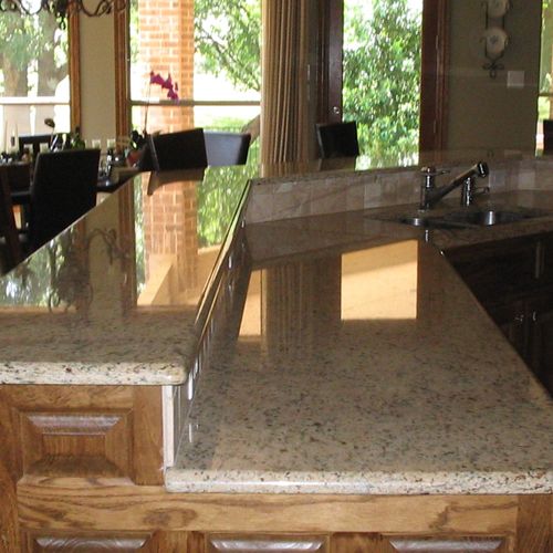 Polished Kitchen Counters