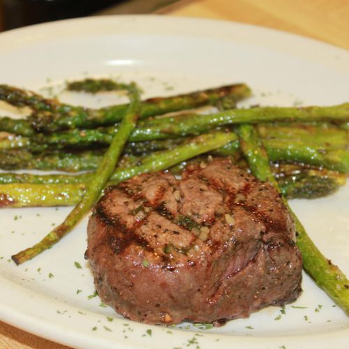 Filet with seasoning.....melts in your mouth!