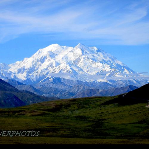 Mt. McKinley in Alaska.