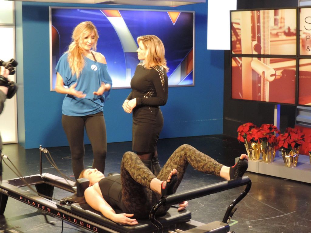 Live on FOX 40 - showing the power of Pilates