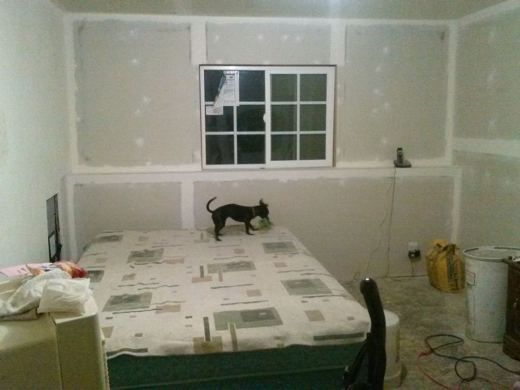 three windows gone.Just one big  one installed