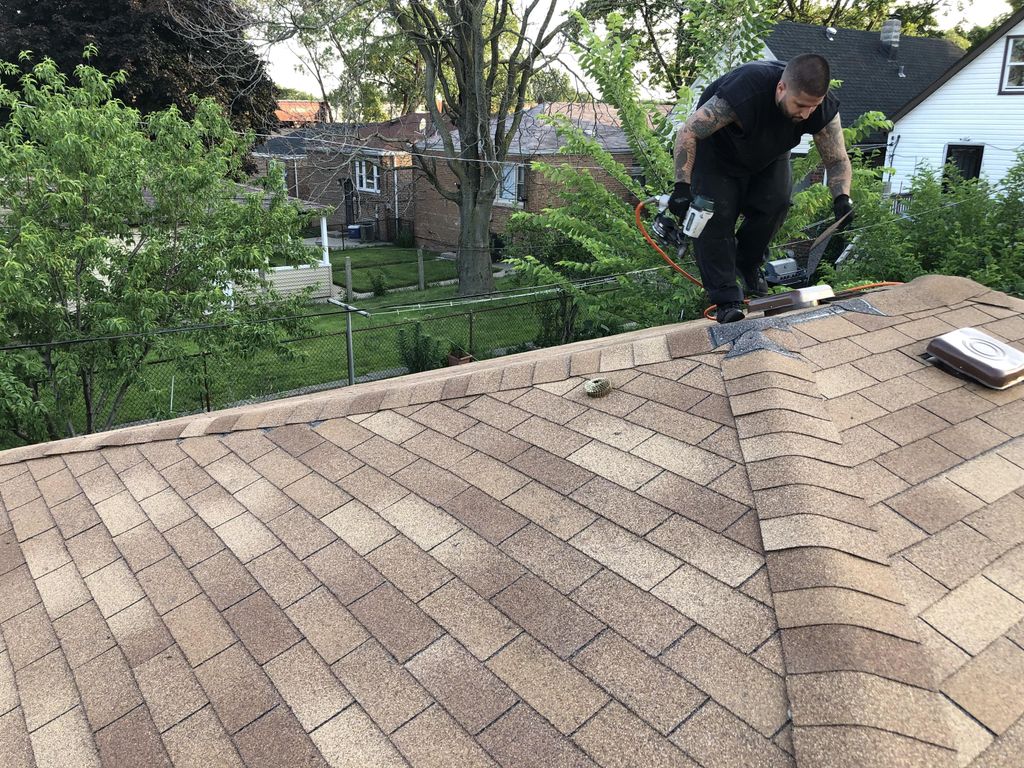 Roof Job at is perfection 