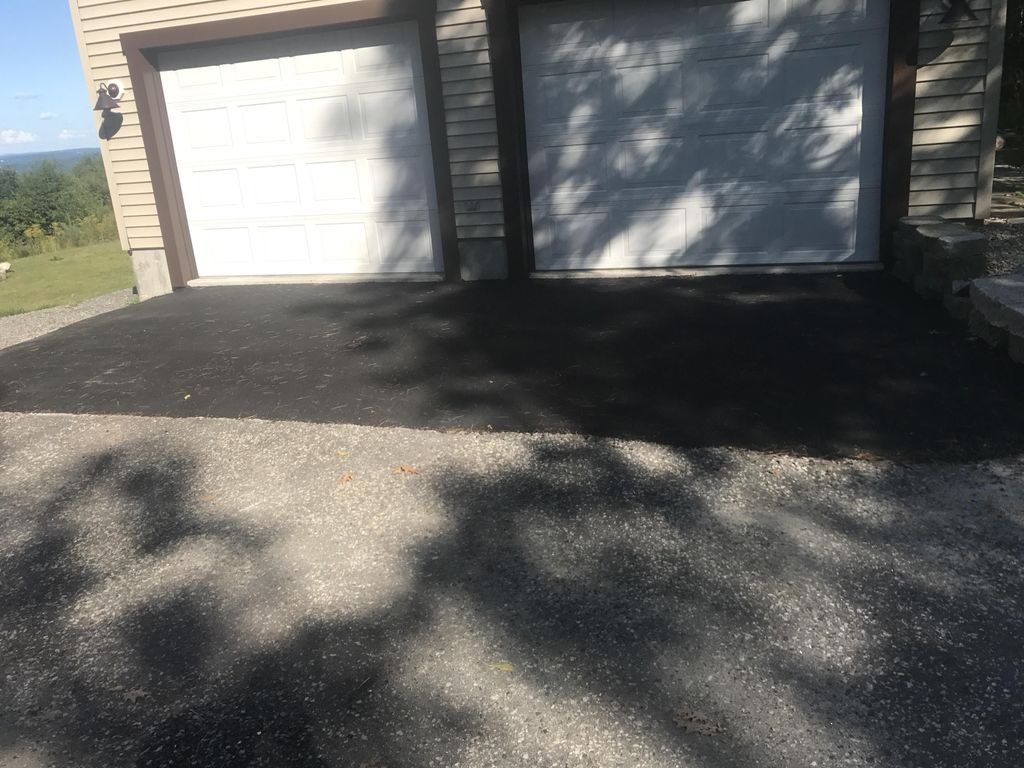 Redoing the entrance to a garage due to ruts 