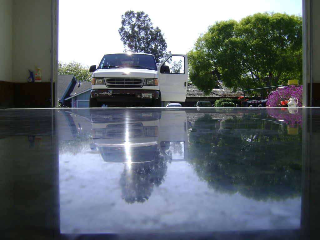 Polished Concrete increases light reflection. It l