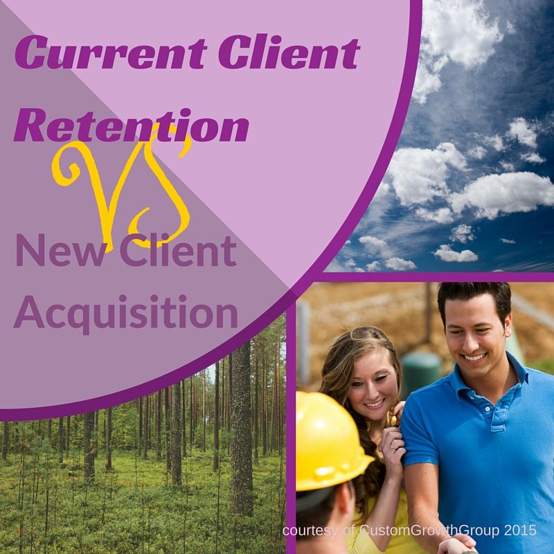 80% of your profit should be from established cust