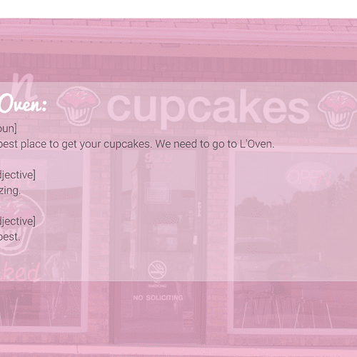 LOVEN-CUPCAKES.COM - A simple website that present