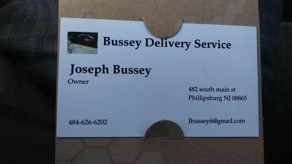 Bussey delivery service
