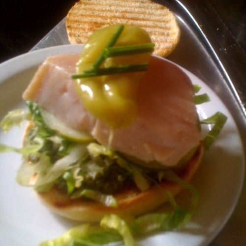 Albacore tuna & aioli sandwich developed for the A