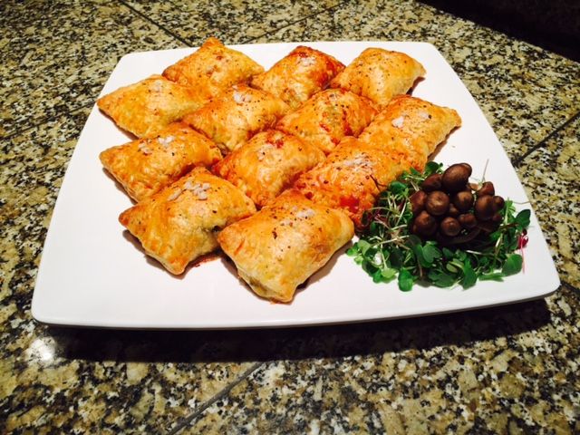 Wild Mushroom and Gruyere Pillows