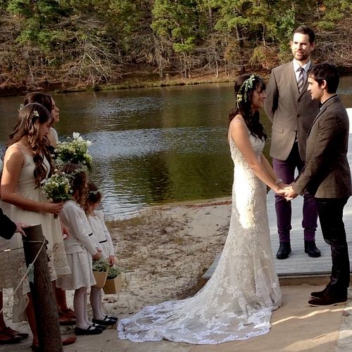 An exquisite lake-side wedding in New Jersey
