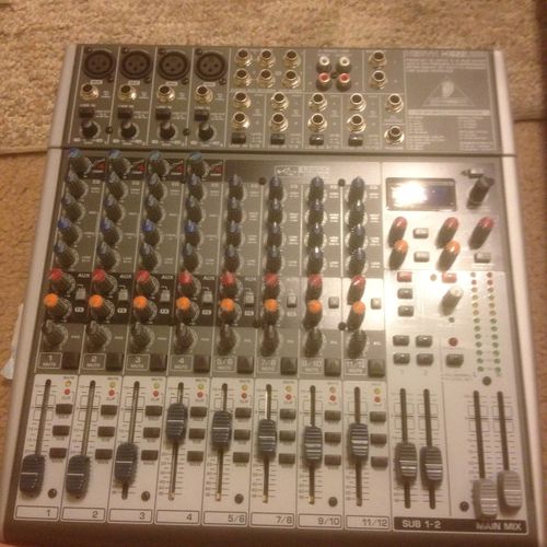 16 Channel Mixer, I use this to run the PAs and do