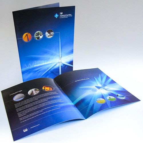PPG Fiberglass brochure for wind energy.