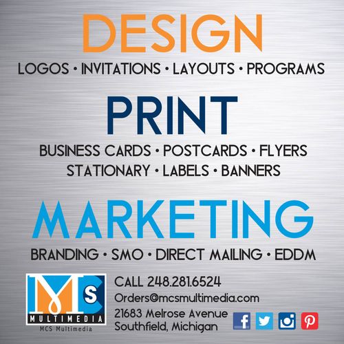 Design, Print & Marketing!