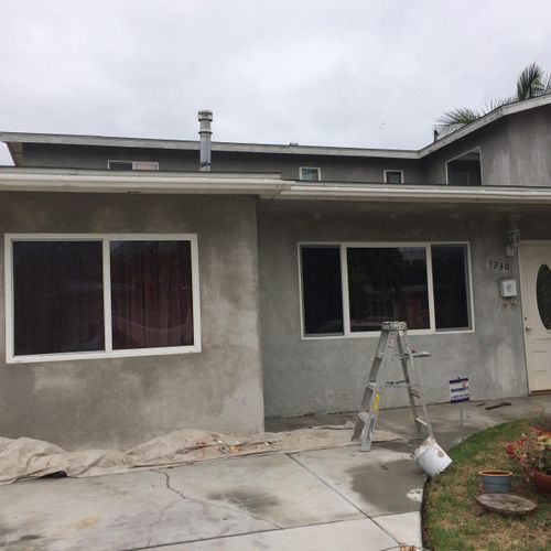Ext. paint job in Chula Vista
Before