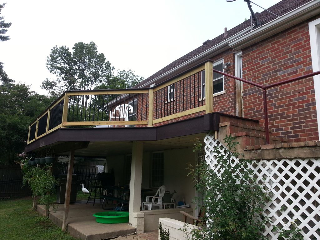 Deck Resurface in Trex Selects Madeira & Woodland 