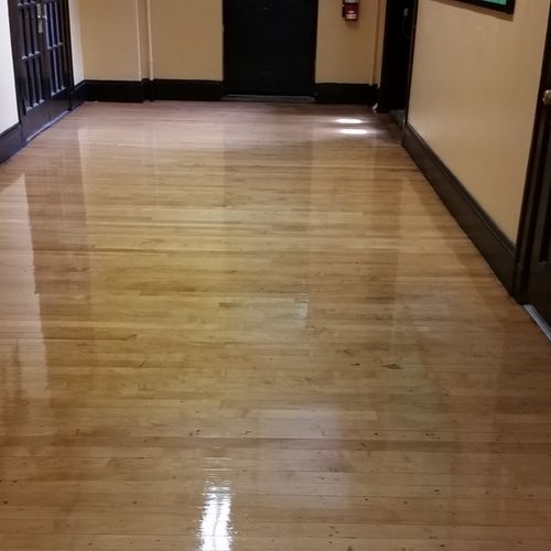 Wood Floor Re-coating in Boston MA