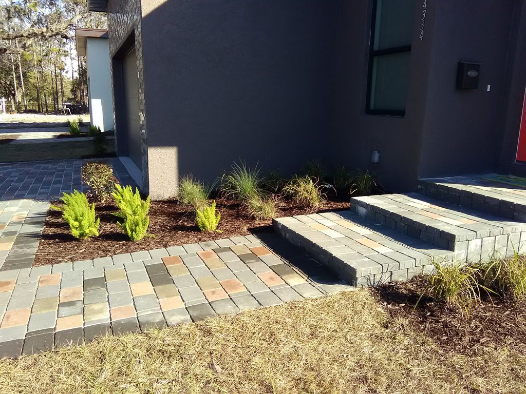 Paver Steps
