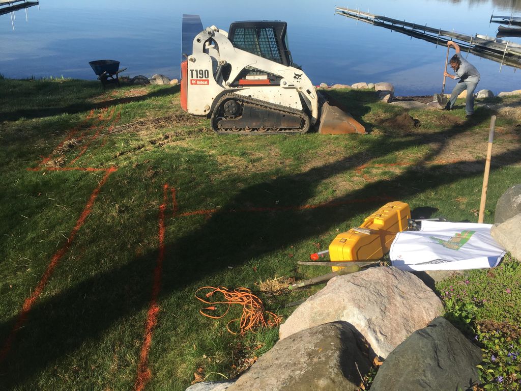 This patio is currently in progress 5/11/18 will b