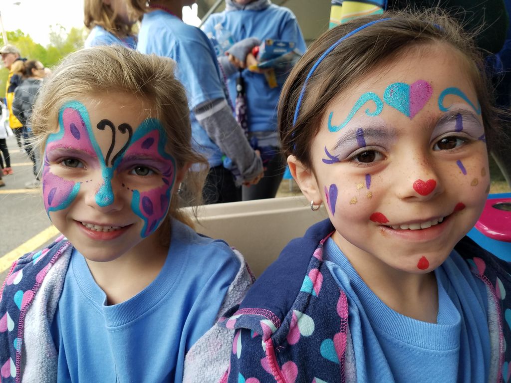 Cute twins .