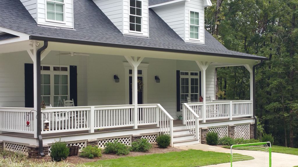 Gutters installed
