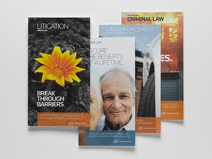 Branded Selfmailers And Catalogs, Thomson Reuters
