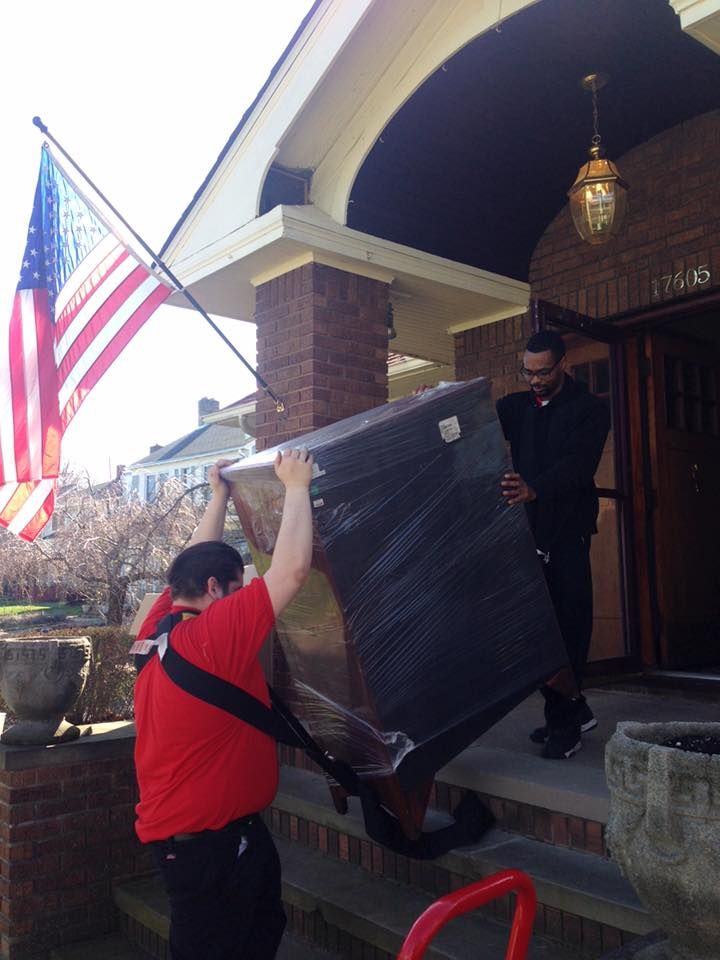 Just another move in Lakewood, Ohio.