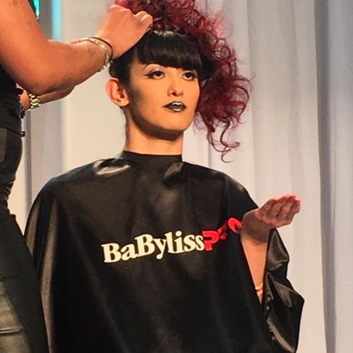 San Jose Hair show makeup by me for Babyliss Pro a