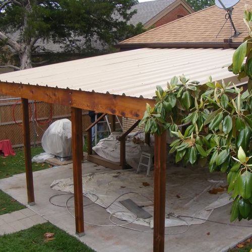 Patio and Patio cover in Oklahoma city