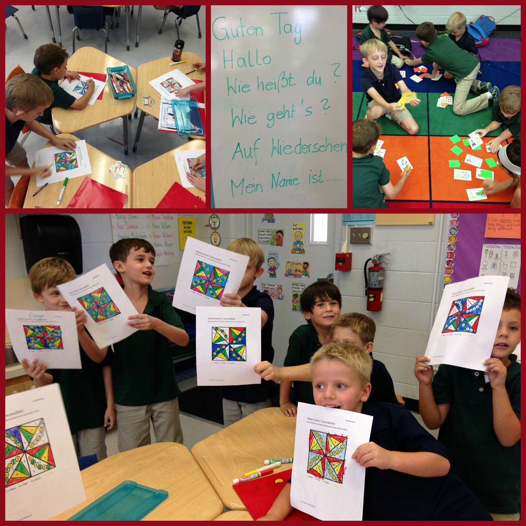 We facilitate children group classes in German and