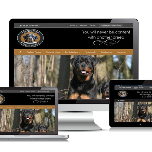 Wildscape Rottweilers is a rottweiler breeder.  Th