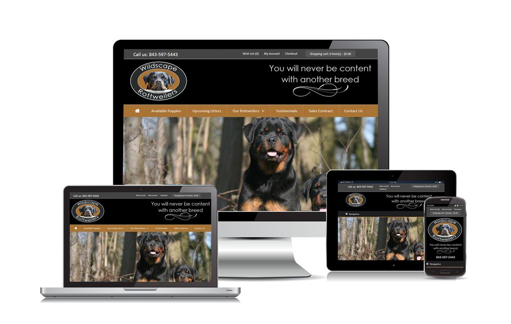 Wildscape Rottweilers is a rottweiler breeder.  Th