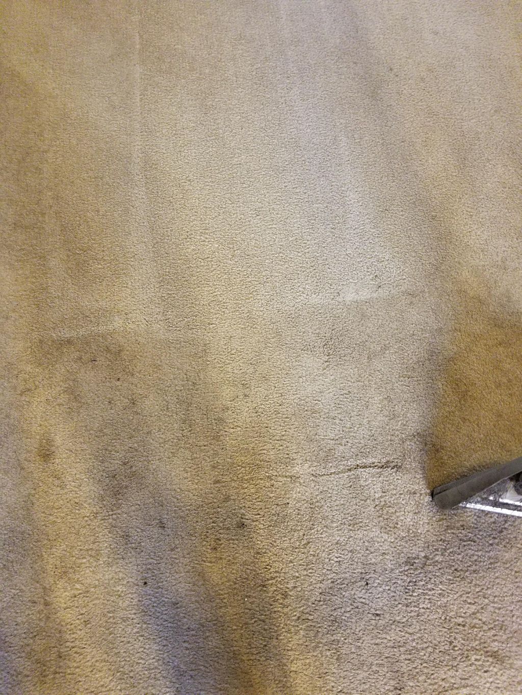 Top is cleaned ~ Bottom is not