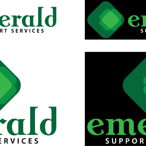Emerald Support Services branding