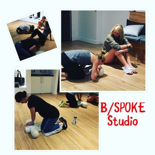CPR for B/SPOKE studios in Boston and Wellesley