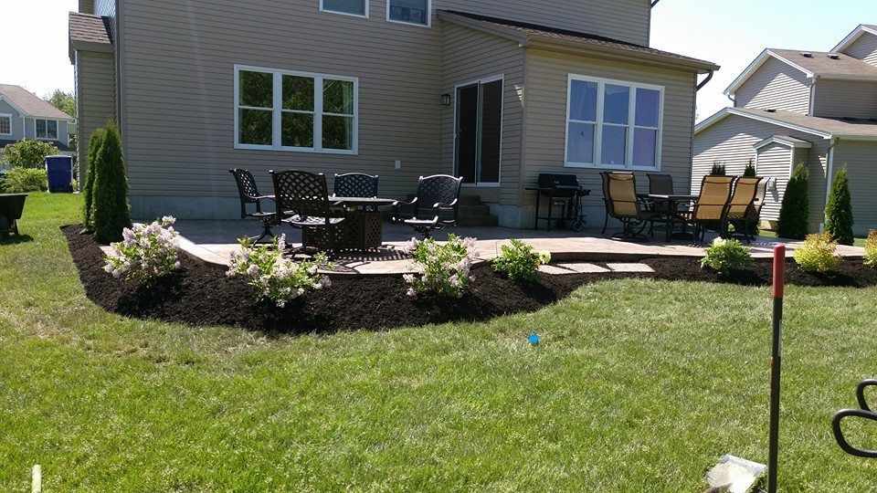 New install around this patio