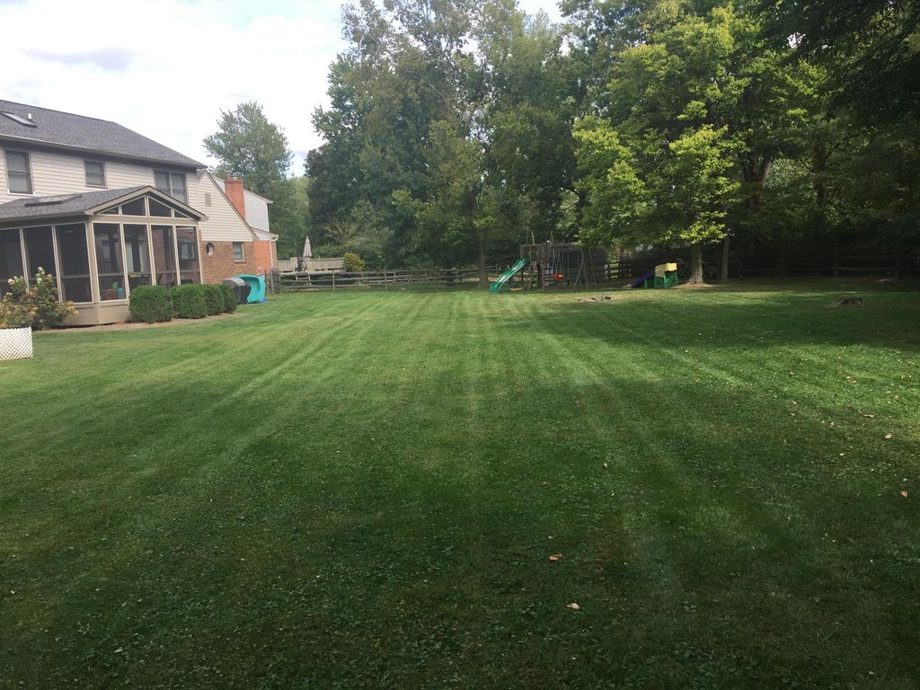 Backyards are treated the same as front. Showcase 