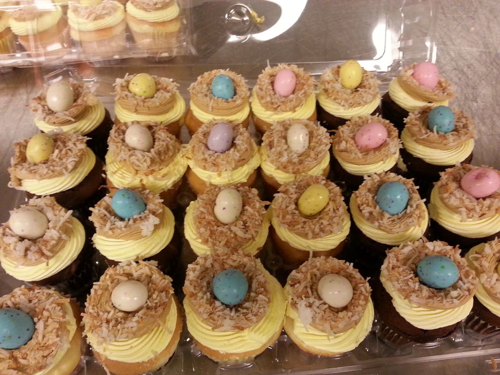 Baby Bird Baby Shower Cupcakes