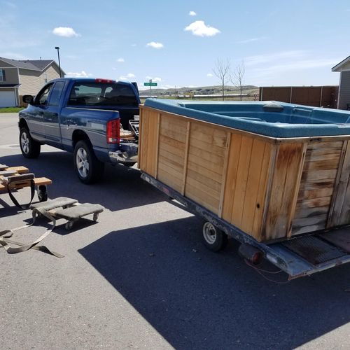 Hot Tub Moving Specialists