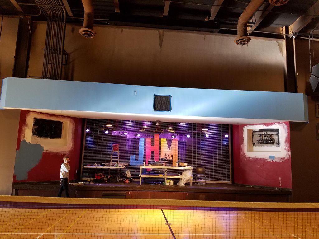 Saddleback Church Gym in Orange County, CA.