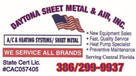 Daytona Sheet Metal and Air, Inc.