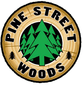 Pine Street Woods Logo design 2013