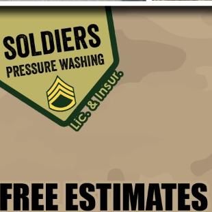 Soldiers Pressure Washing